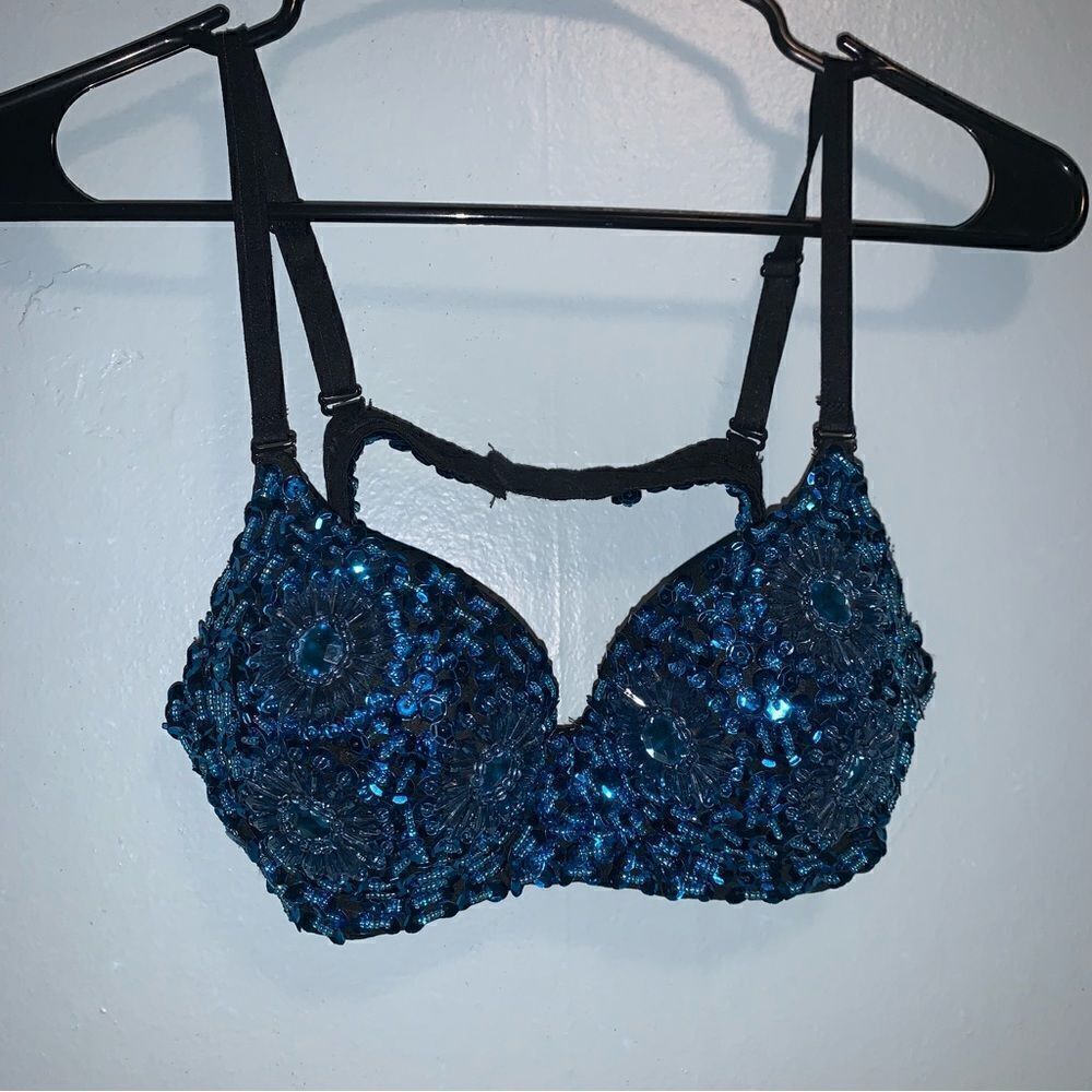 Sequin Bra Top - Picture 3 of 4